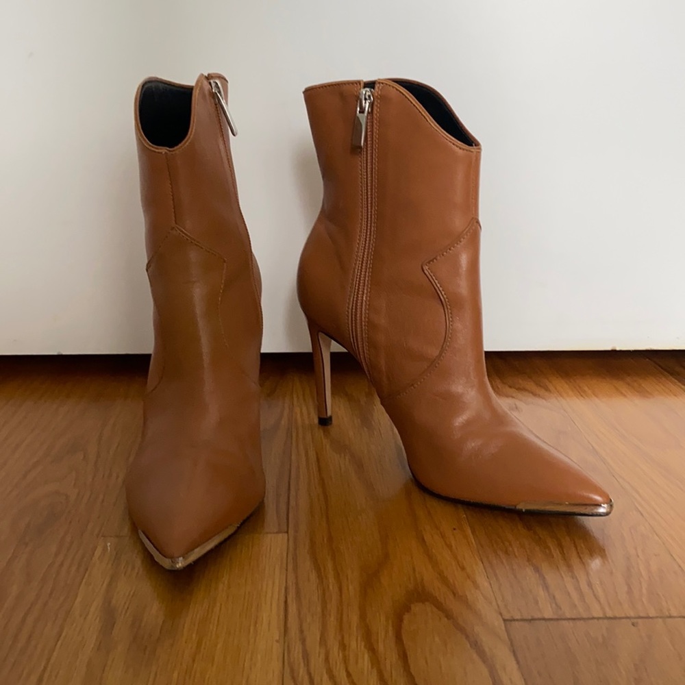 Raye the Label Brown Coyboy Booties